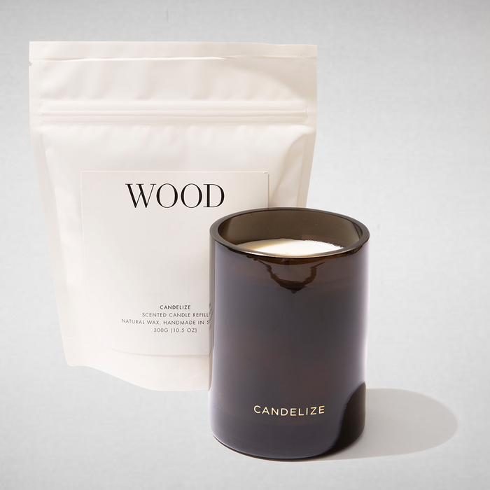 WOOD Candle & Refill