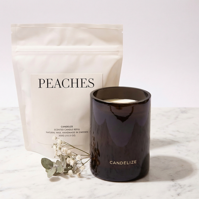 PEACHES Candle & Refill