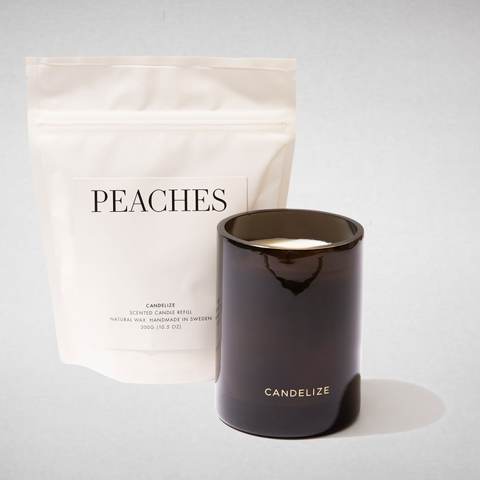 PEACHES Candle & Refill